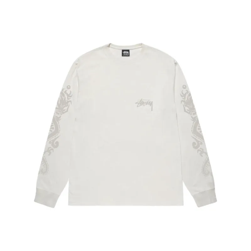 Stussy Dragons Pigment Dyed L/S Tee-2