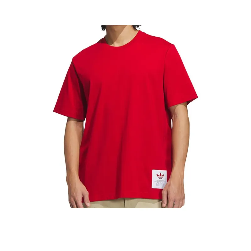 Adidas T Shirts Men Red-0