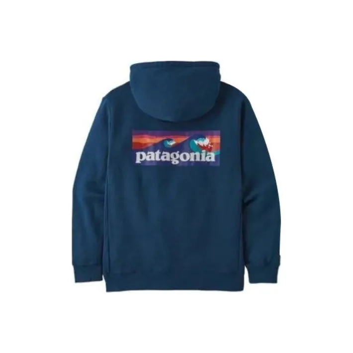 Patagonia Logo print Drawstring Hoodie-7