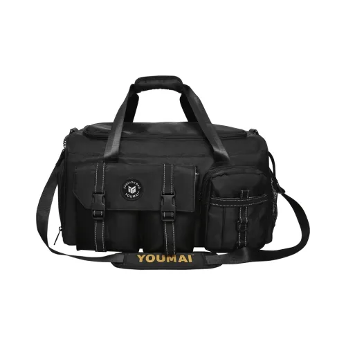 Deli Bear Nylon Travel Bag Unisex Multicolor