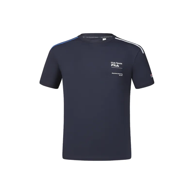FILA T Shirt Men's RD Royal Blue-0