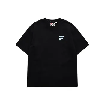 FILA FUSION SS24 T Shirt Unisex Pitch Black