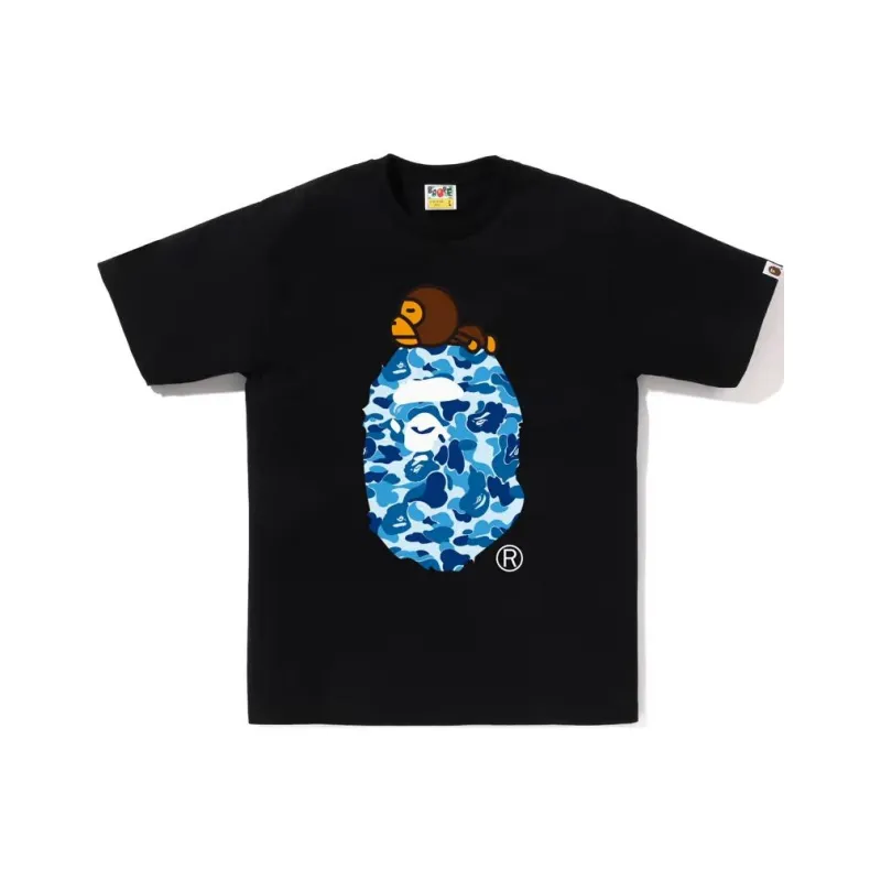 Bape Abc Camo Milo On Big Ape Tee SS25-0