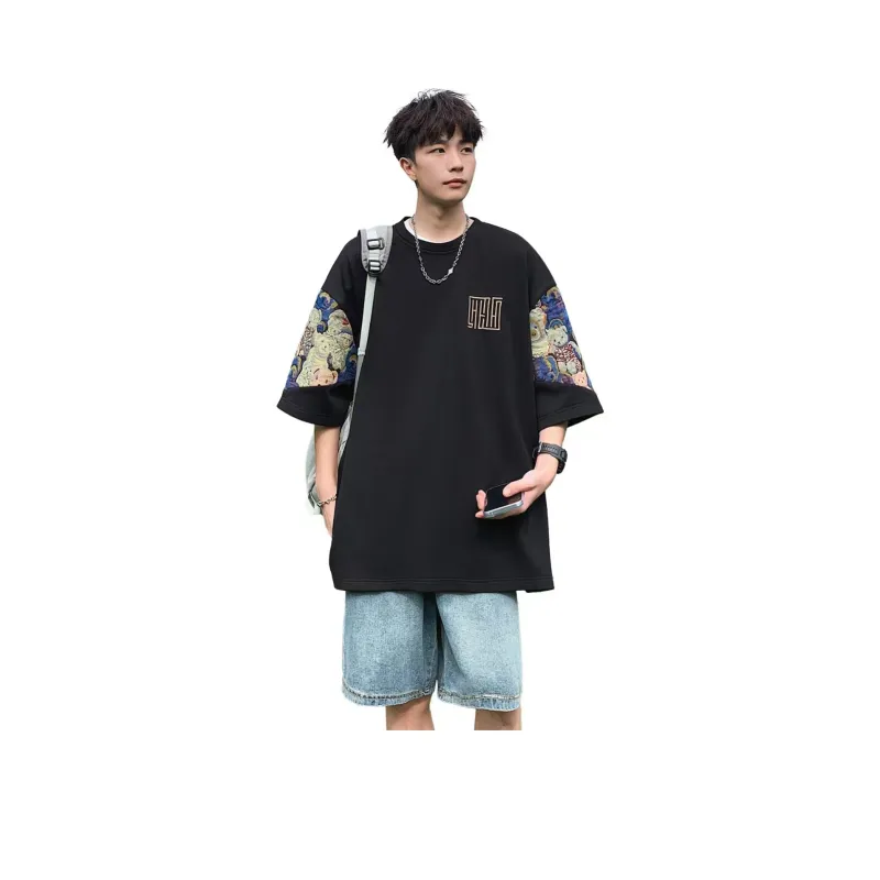TESTUNG T Shirt Unisex Classic Black-4
