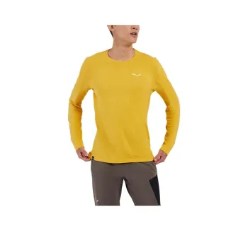 SALEWA T Shirts Men Yellow