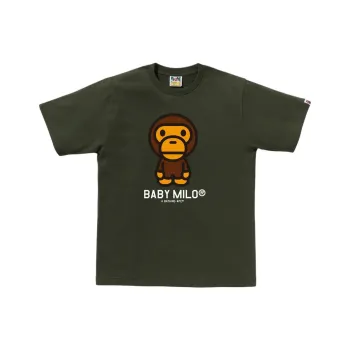 A BATHING APE Baby Milo Tee