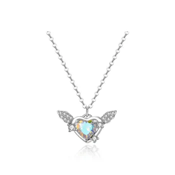 CLARKIA FLOWER S999 Fine Silver Necklaces Women's