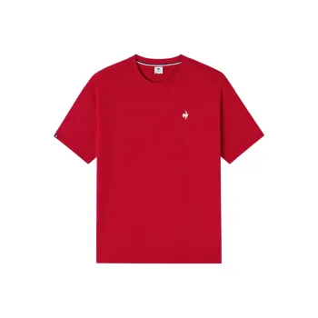 Le Coq Sportif T Shirt Unisex French Red