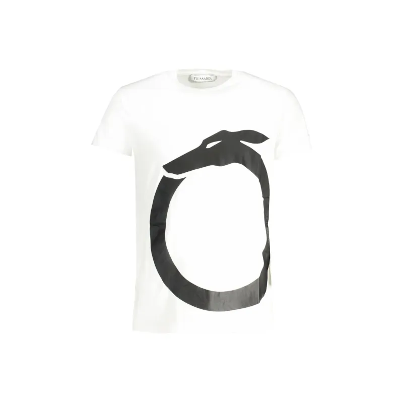 TRUSSARDI T-Shirts Men White-0