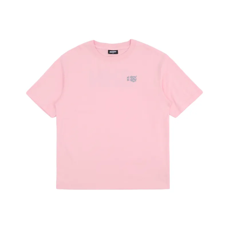 NERDY T Shirt Unisex Light Pink-0