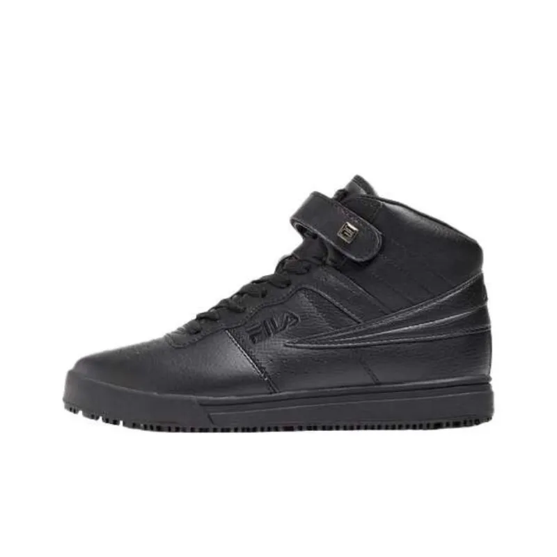 FILA Vulc 13 Collection High Top Skateboard Shoes Women's Black-0