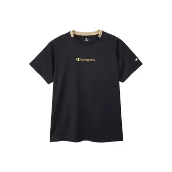 Champion T Shirt Men's Black/Gold
