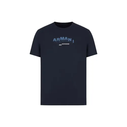 ARMANI EXCHANGEAE T Shirt Men's Marine Blue