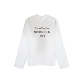 Acne Studios Logo Long Sleeve Tee