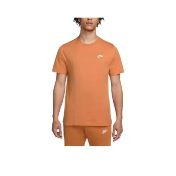 Nike Clothing T Shirts Men Orange
