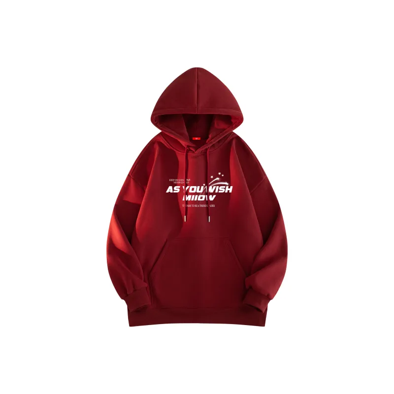 MIIOW Trend Party Series Sweatshirt Unisex Black-17