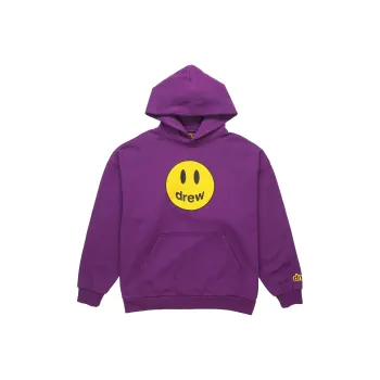 Drew House Smiley Collection Sweatshirts Unisex Purple
