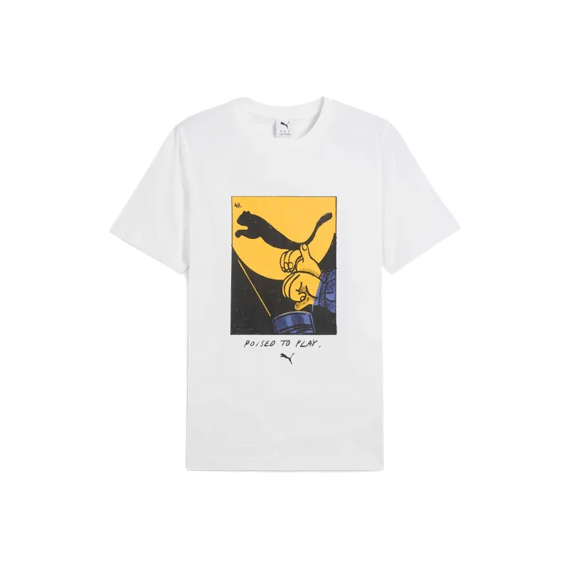 PUMA Camiseta Gráfica Para Niños Grandes Ii-0