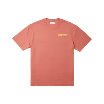 LACOSTE T Shirts Men Pink