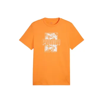 PUMA Essentials+ Palm T Shirts Men Yellow