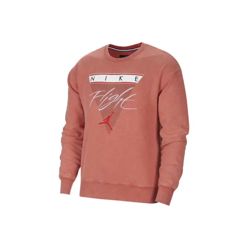 Jordan Flight Sweatshirts Men Gym Red-0