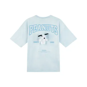 FUN Fun X Snoopy SS24 T Shirt Unisex Frosty Gray