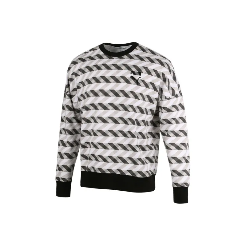 PUMA Sweatshirts Men Dark Khaki-0