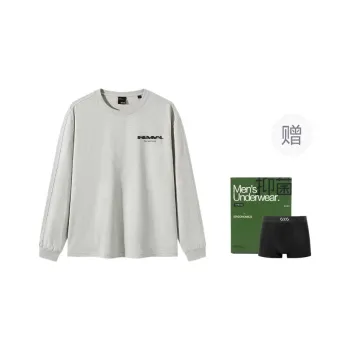 GXG Long Sleeved T Shirt Men's Light Gray