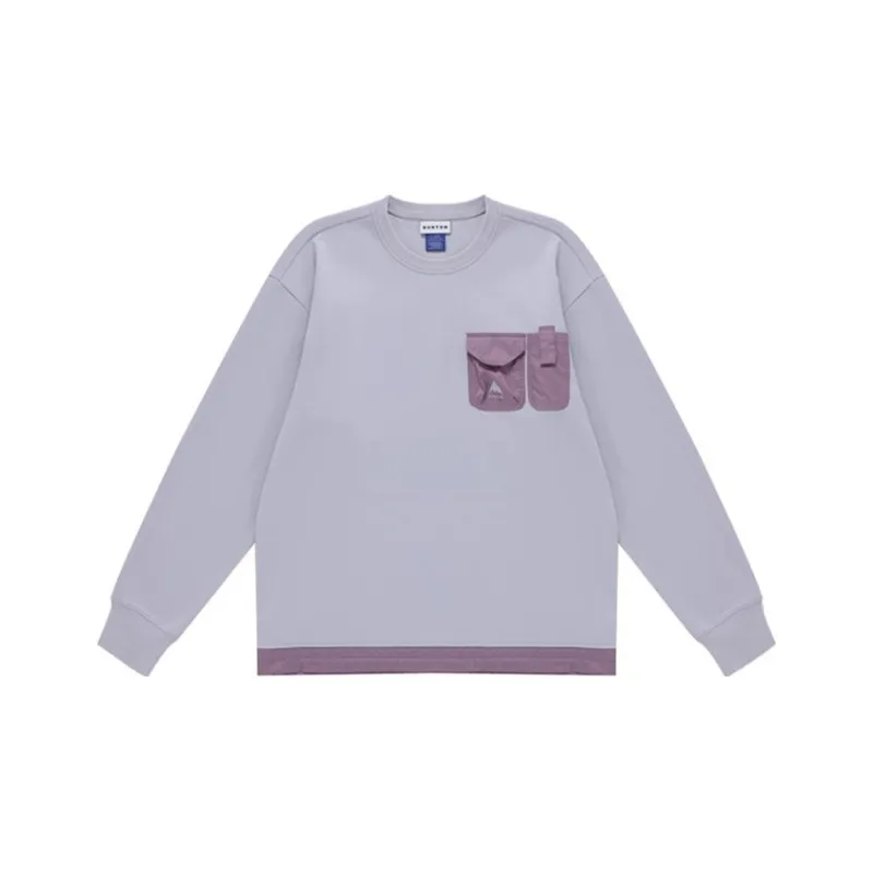 BURTON AIZAWA Spring And Summer Outdoor Collection Sweatshirts Men Gray-0