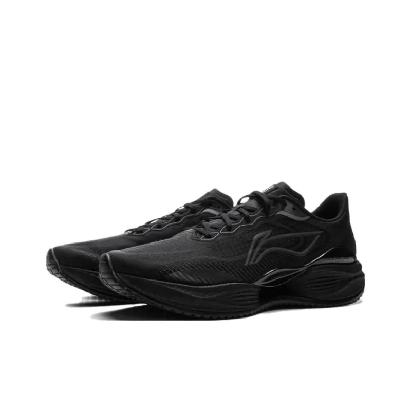 LiNing Super Light 22 Cushioning, Slip Resistant, Abrasion Resistant, Breathable Low Top Running Shoes Women's Black-2