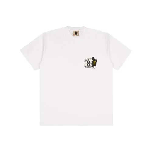 REAL BAD MAN T-Shirt Men's White