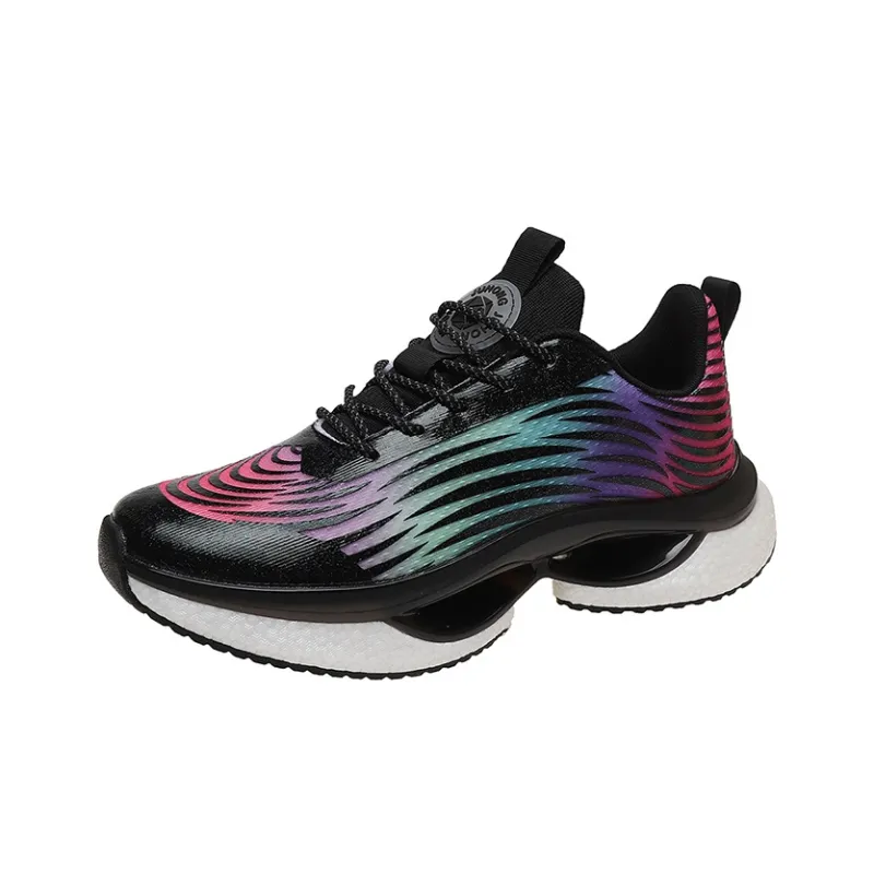 QIUTEXIONG Abrasion Resistant Breathable Low Top Casual Training City Commute Running Shoes Unisex-1