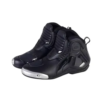 BENKIA Breathable And Wear resistant Motorcycle Shoes Unisex Black