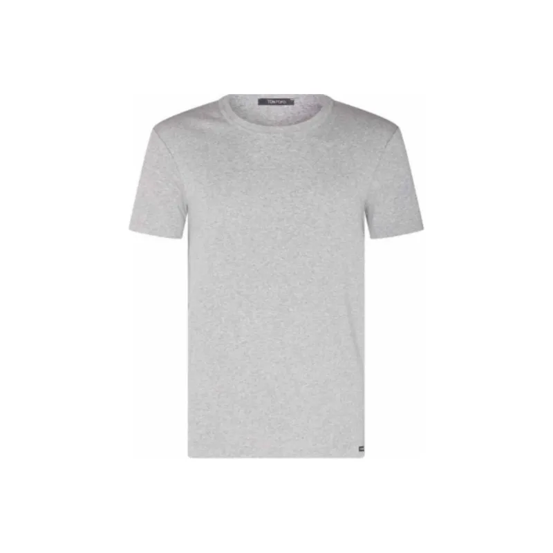 TOM FORD Crewneck Stretched T Shirt-0