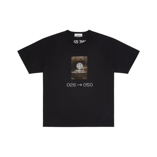 STONE ISLAND T Shirt Unisex Black