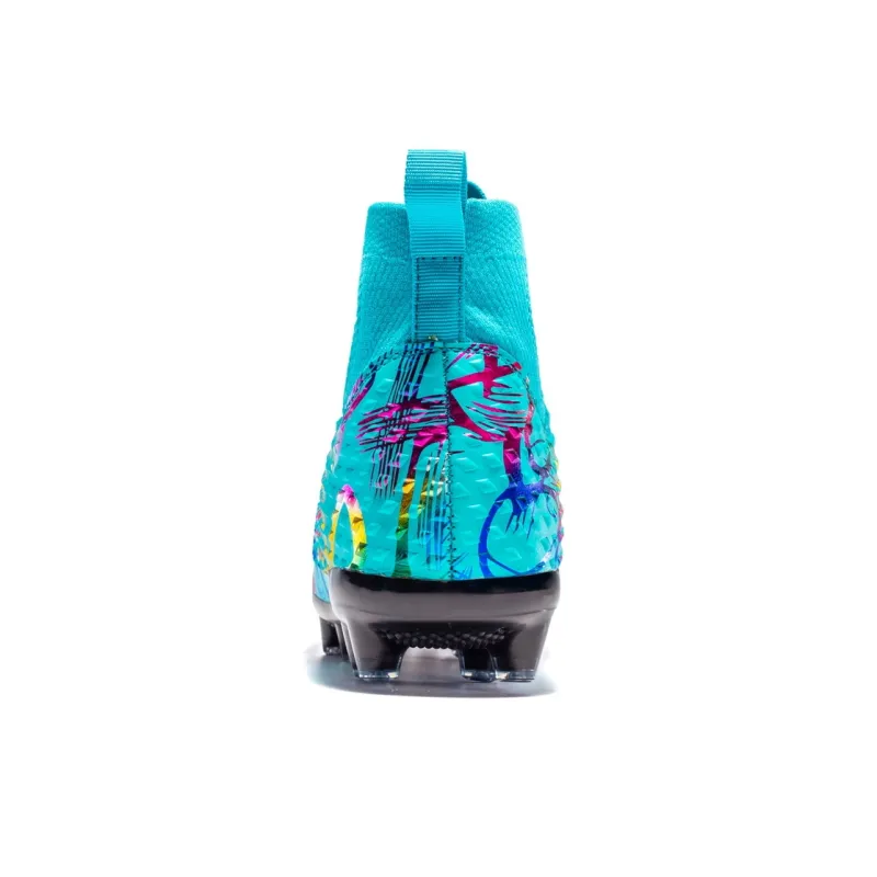 QIUTEXIONG FG Rubber Long Studs TF Rubber Broken Studs Soft Ground Firm Ground Balance Soccer Shoes Unisex-29
