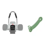[Fitness Combination]Abdominal Roller+Resistance Bands 35 Lbs