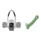 [Fitness Combination]Abdominal Roller+35 Lbs Resistance Bands