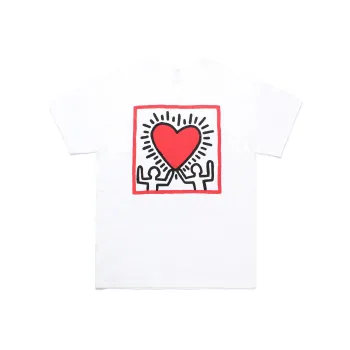 WACKO MARIA x ·/Keith Haring FW24 T Shirt Unisex White