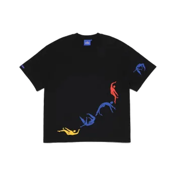 Angel Chen X Lee ANGEL CHEN Collaboration T Shirts Unisex Black