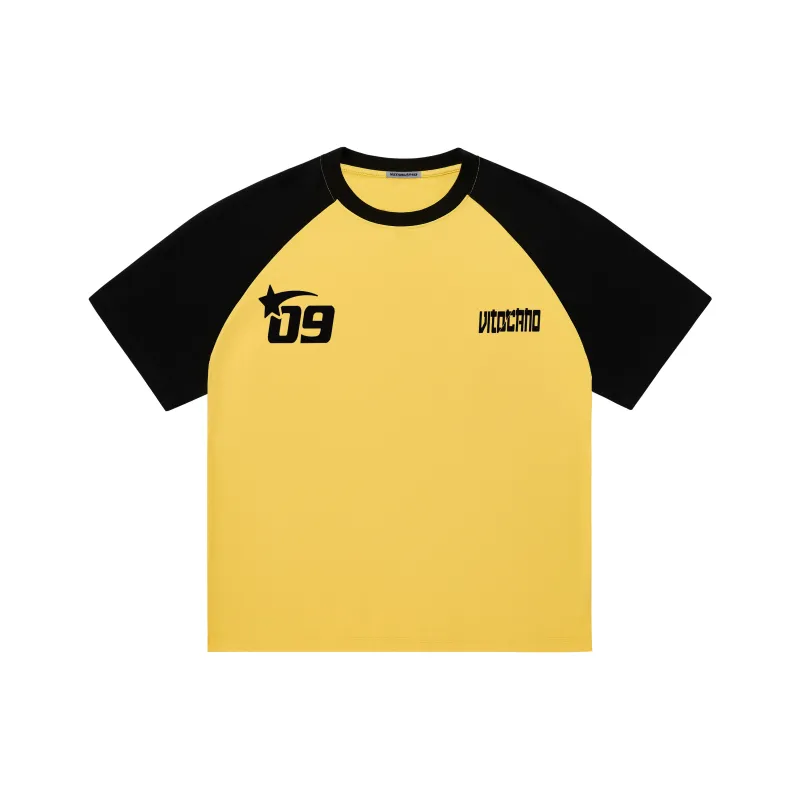Vitocano T-Shirt Unisex White & Navy Blue-11