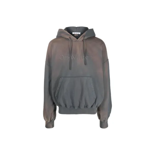 OFF WHITE Sweatshirt Loose Fit Men's Umber