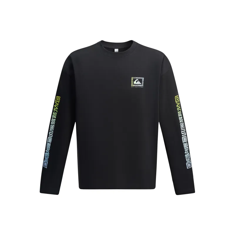 Quiksilver T-Shirt Unisex Black-0