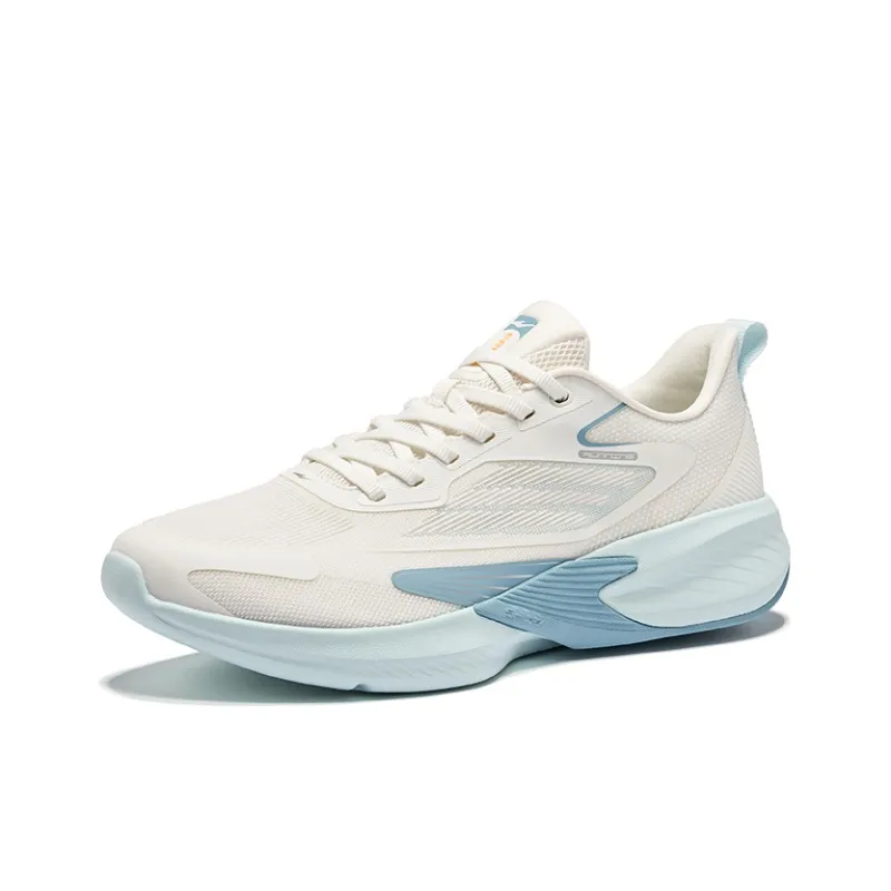 Erke Gradual Shadow 2.0 Running Shoes Men Low Top Microcrystal White Sky Blue-2
