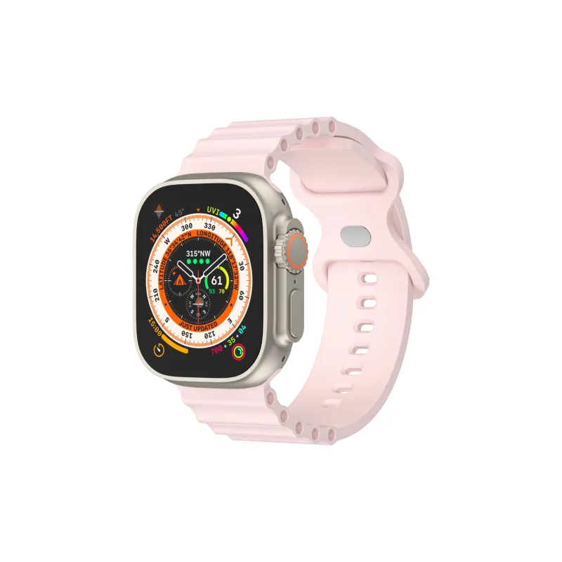 IKYOU Watch Bands Apple Compatibility 235mm Silicone Material-4