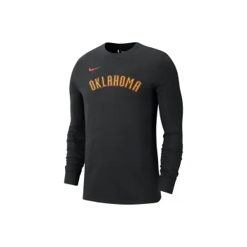 Nike Oklahoma City Thunder Essential City Edition Men's Nike Nba Long Sleeve T Shirt