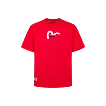EVISU T Shirts Men Red