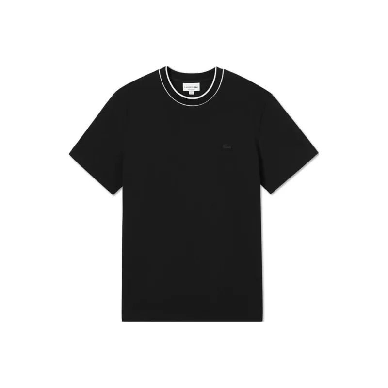 LACOSTE SS25 T Shirt Men's Black-0