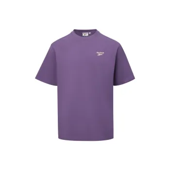 Reebok T Shirts Unisex Purple