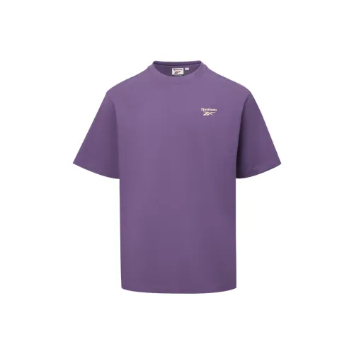 Reebok T-Shirts Unisex Purple